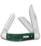 Case Knives Sowbelly Knife Bermuda Green Bone (3.9" - TB6339 SS)