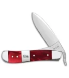 Case Russlock Liner Lock Knife Red Pearl Kirinite (4.3" - 101953L SS)