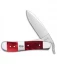 Case Russlock Liner Lock Knife Red Pearl Kirinite (4.3" - 101953L SS)