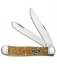 Case Trapper Traditional Knife Gold Stardust Kirinite (4.1" - 10254 SS)