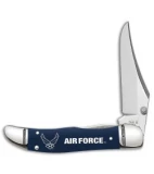 Case U.S. Air Force Mid-Folding Hunter Knife Blue Synthetic (4" - 41265AC SS)