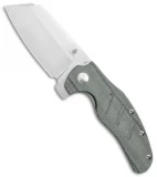 Kizer Vanguard Sheepdog XL C01C Liner Lock Knife Black Micarta (4" SW)