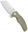Kizer Vanguard Sheepdog XL C01C Liner Lock Knife Green Micarta (4" SW)