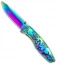 Boker Magnum Anna's Rainbow Unicorn Frame Lock Knife (3.5" Spectrum) 01MB231