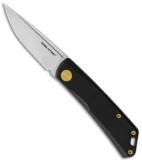Real Steel Luna Slip Joint Knife Black G-10 (2.8" Satin)