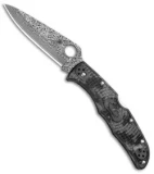 Spyderco Endura 4 Lockback Knife Zome (3.75" Damascus)