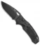Hogue Sig K320A Nitron  Automatic Knife Black Polymer Drop Point (3.5" Black)