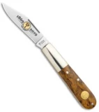Boker Barlow 150th Anniversary Series Pocket Knife 3.25" Curly Birch Wood 115941