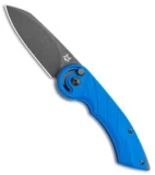 Fox Knives Radius Folding Knife Blue G-10  (3" Black SW N690) FX-550G10BL