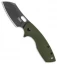 CRKT Pilar Large Frame Lock Knife OD Green G-10 (2.6" Black SW D2) BHQ Exclusive
