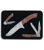 Schrade Old Timer 3-Piece Rosewood  Knife Set w/Gift Tin 1130047