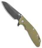 Hinderer Knives XM-24 4.0 Sheepsfoot Flipper Knife OD G-10 Battle Black (DLC)