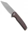 CIVIVI Brigand Liner Lock Knife Dark Copper (3.5" SW 154CM) C909D