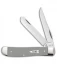 Case Cutlery Mini Trapper Knife 3.5" Gray Synthetic (4207 SS) 32592