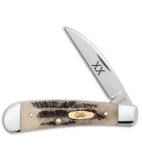 Case Cutlery Sway Back Pocket Knife 3.125" Vintage Bone (TBV61117 SS) - 25961