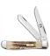 Case Cutlery Mini Trapper Knife 3.5" Vintage Bone (V6207 SS) 25960