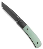 Pena Knives X-Series Trapper Front Flipper Knife Natural G-10 (2.75" Black M390)