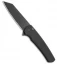 Pro-Tech Malibu Reverse Tanto Plunge Lock Flipper Knife Black (3.3" DLC)