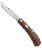 Pena Knives Custom Slip Joint Trapper Micarta (2.75" Satin)