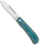 Lord & Field Outfitters Dungaree Liner Lock Knife Blue Micarta (3.1" Satin)