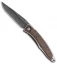 Chris Reeve Mnandi Folding Knife Bog Oak Inlay (2.75" Damascus)