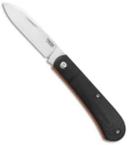 Pena X-Series Spear Point Slip Joint Knife Black G-10 (3" Satin)