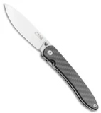 CJRB Cutlery Ria Liner Lock Knife Carbon Fiber/G-10 (2.95" 12C27 Satin) J1917-CF