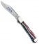 Case Mini Copperlock Knife 3.625" Star Spangled Bone (61749L SS)