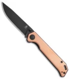 Kizer Vanguard Copper Begleiter Liner Lock Knife (3.5" Black)