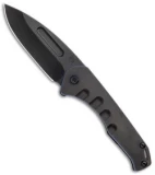 Medford Praetorian Slim Frame Lock Knife PVD/Blue Ano DP (3.3" PVD)