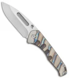 Medford Praetorian Slim Frame Lock Knife Flamed Ti Drop Point (3.3" Satin)