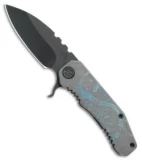 Medford 187F Flipper Knife Laser Engraved Ti (3.4" PVD) MKT