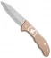 Victorinox Hunter Pro Alox Lockback Knife Champagne Aluminum (3.8" Damasteel)