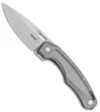Boker Plus Warbird Liner Lock Knife Aluminum (3.6" Stonewash) 01BO749