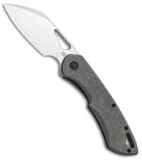 Olamic Cutlery WhipperSnapper Frame Lock Knife Ti/Black Sheepsfoot (2.75" Satin)