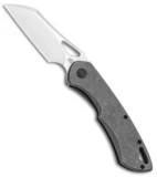 Olamic Cutlery WhipperSnapper Frame Lock Knife Ti/Black Wharncliffe (2.75" SW)