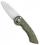 Fox Knives Radius Folding Knife OD Green G-10  (3" Satin N690)