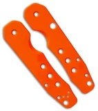 Smock Knives Scales For Spyderco Smock (Orange G10) Holes