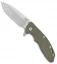 Hinderer Knives XM-18 3.5" Spear point Knife OD Green G-10 Bronze (Stonewash)