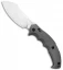 Fox Knives Anunnaki Folder Lockback Knife Gray G-10 (4.5" Black) FX-505GR