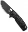 Fox Knives Baby Core Mini Liner Lock Knife Black FRN (2.35" Black SW)