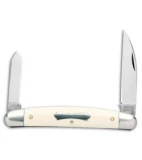 GEC Tidioute Cutlery Easy Pocket Congress Knife 3.75" Unicorn Ivory Acrylic
