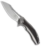 Kansept Knives Spirit Frame Lock Knife CF/Ti (3.58" Satin)