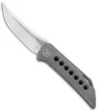 WingManEDC Yurei Standard Model Frame Lock Knife (3" Stonewash)