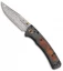 Benchmade Gold Class Mini Crooked River AXIS Lock Knife (3.4" Damascus)15085-201