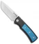 Chaves Ultramar Redencion Street Knife Blue Titanium Inlay (3.25" Satin)