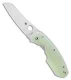 Spyderco Anso Rock Lobster Liner Lock Knife Natural G-10 (3.75" Satin CPM-M4)