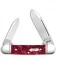 Case Cutlery Baby Butterbean Knife 2.75" Burgundy Polymer 23185