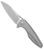 BRS E-Volve Eon Integral Frame Lock Knife Titanium (3.625" Stonewash)