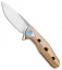 Rike Knife Thor4s Integral Frame Lock Flipper Knife Pink/Gold Ti **Floor Model